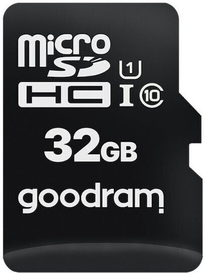 GoodRAM M1AA microSDHC 32GB U1 UHS-I 60MB/s με αντάπτορα