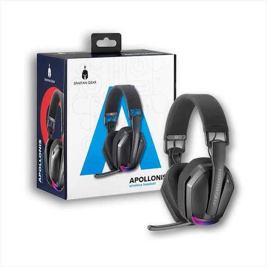 Spartan Gear Apollonis Căști Gaming Wireless Over Ear cu Conectivitate Bluetooth pentru Nintendo Switch / Nintendo Switch 2 / PC / PS4 / PS5