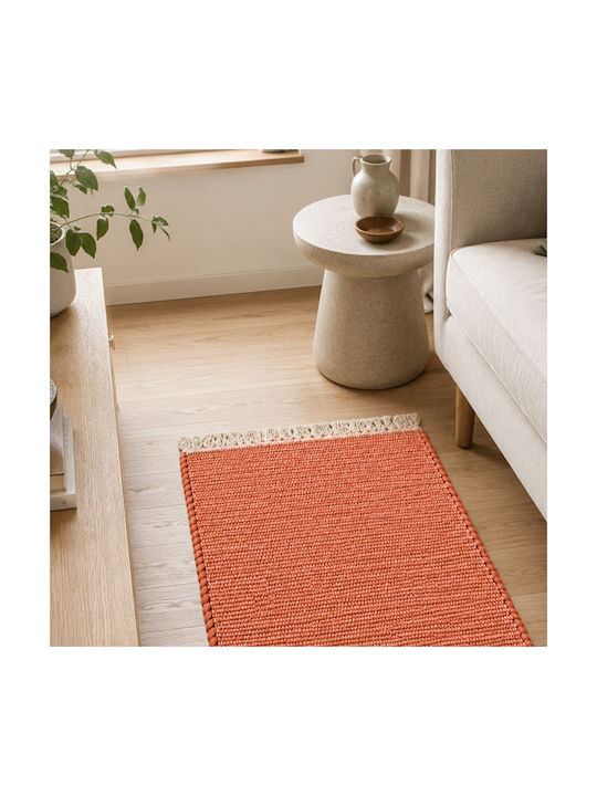 Chios Hellas Covor Living Pastel Rectangular Bumbac Coral 50x100cm
