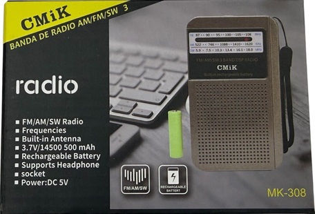 Cmik MK-308 Cu baterie Gri