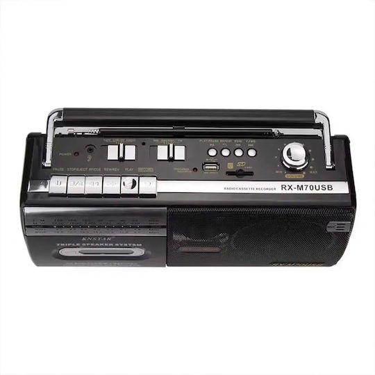 Sistem Audio Portabil cu Radio / Casetofon / USB