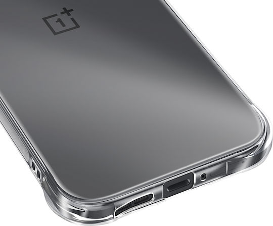 Avizar Handyhülle OnePlus Nord 6 Aus Weichem Silikon Mit Verstärkten Ecken Transparant