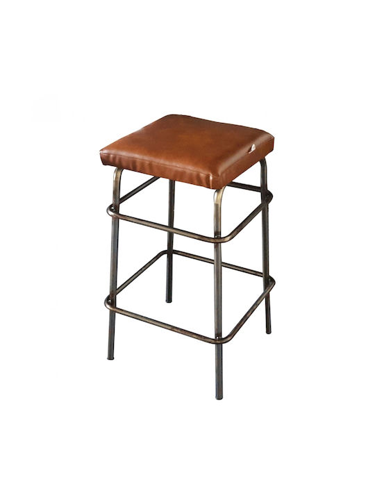 Bar Metal Brown Stool