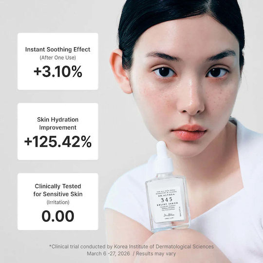 Dr. Althea 345 Relief Serum Soothing & Moisturizing Face Serum with Centella Asiatica & Niacinamide for Detoxifying & Revitalization 30ml