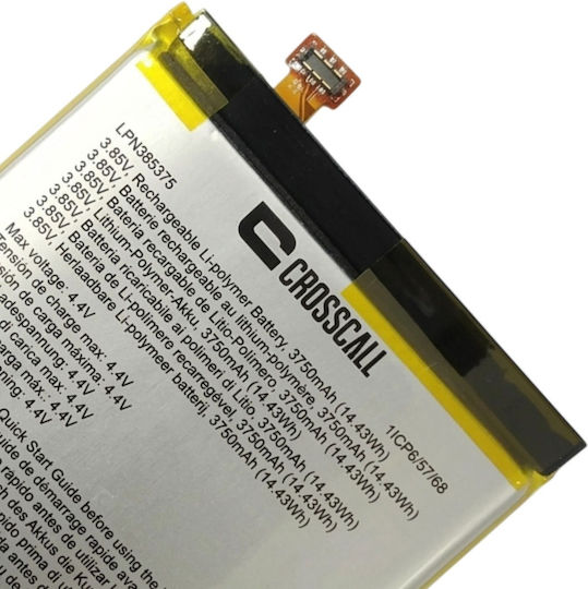 Clappio Baterie Internă Crosscall Action X5 3750mAh Li-Polymer Albă
