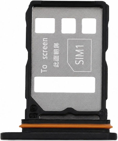 Clappio Ersatzfach Für Sim-Karte Honor Magic 8 Lite Schwarz