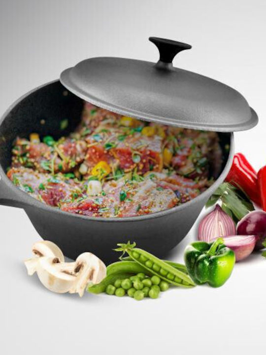 Heinner Oală Joasă din Fontă 5lt / 26.4cm