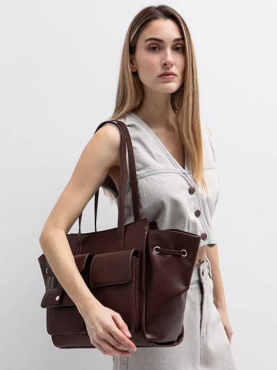 Women's Tote Handbag Brown