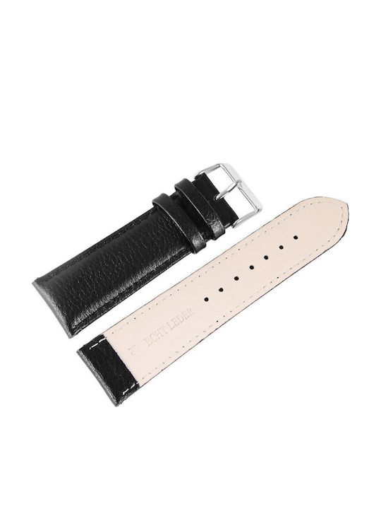 Steinmeister Curea Din Piele Neagră 24mm
