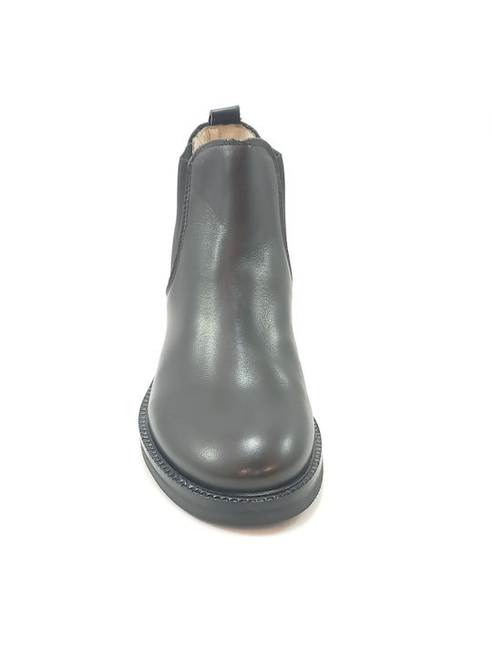Kids Black Ankle Boots
