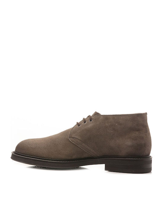 Lederbraune Herrenstiefel
