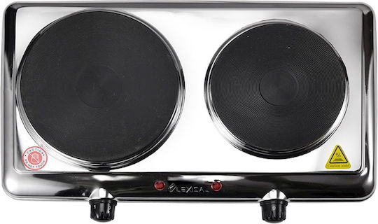 Swiss Haus Countertop Enamel Double Black Burner