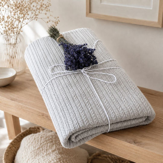 Pucioasa Single 160x220cm Light Grey Pucioasa Single 160x220cm Light Grey