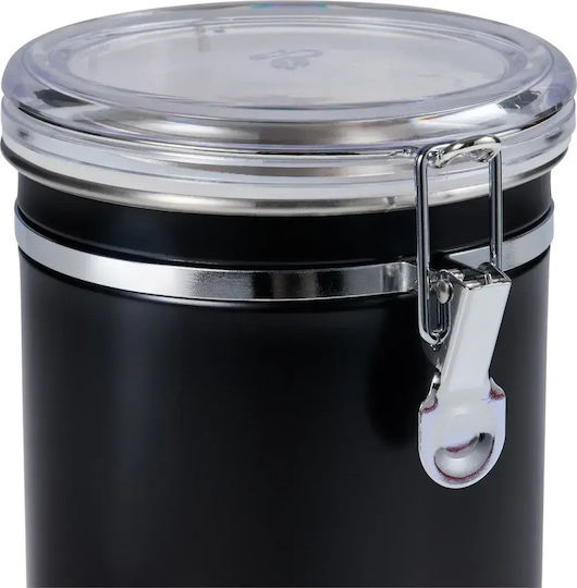 Tchibo Tchibo Lebensmittelgläser & Behälter Vase für Kaffee mit Metallischer Deckel 17cm