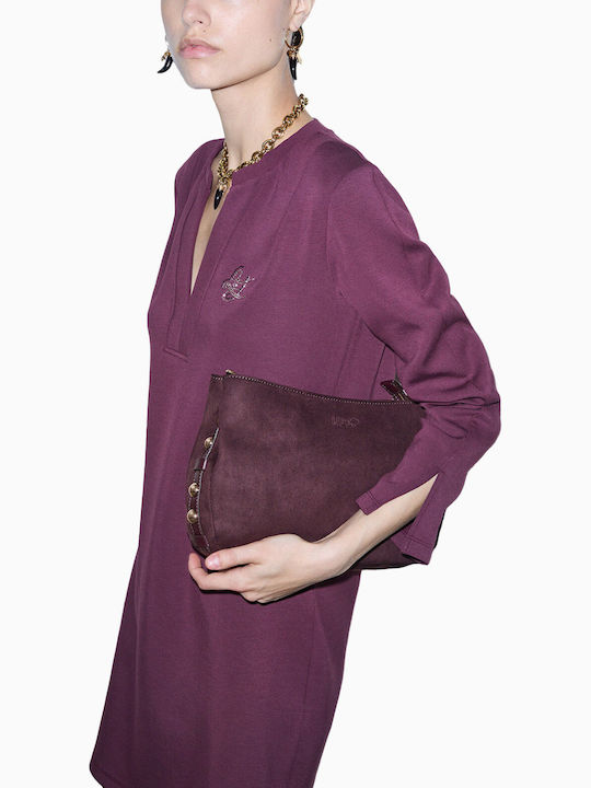 Sommer Damenkleid Burgundisch