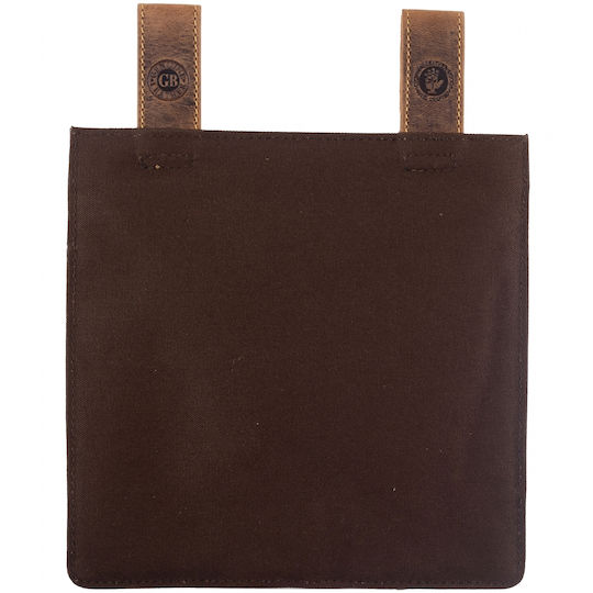 Geantă pentru unelte cu prindere la curea Piele naturală maro învechită 23 x 23 cm Vintage Greenburry
