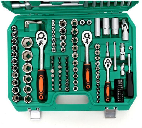 Set chei tubulare 172 buc Kd308 Kraft&dele