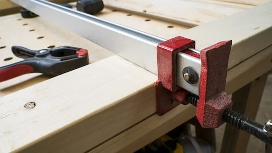 Rolson Workshop Aluminum Quick-adjust Sash Clamp 600 Mm
