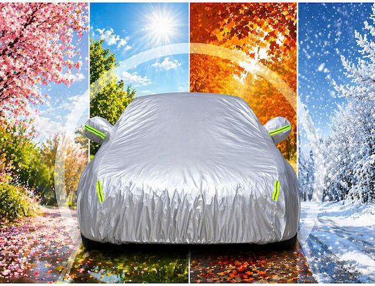 Verk Group Κουκούλα 500x146x110cm Αδιάβροχη XXLarge που Στερεώνεται με Ιμάντες