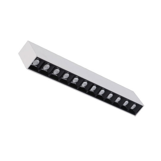 Baris Light LED Commercial Linear Wall Lighting 12W Warm White 34cm
