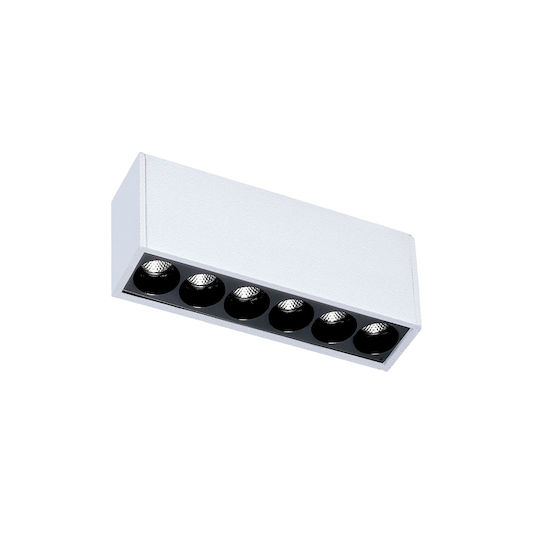 Baris Light LED Commercial Linear Wall Lighting 6W Warm White 34cm