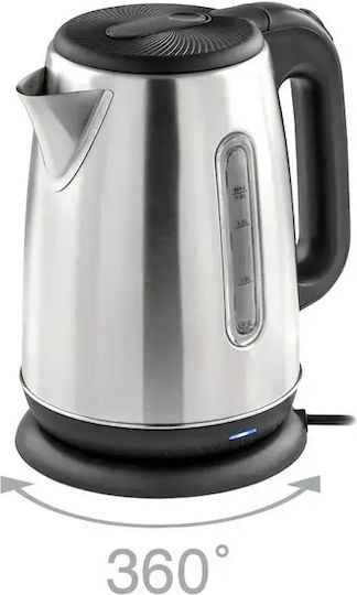 Muhler Kettle 1.8lt 2200W Silver