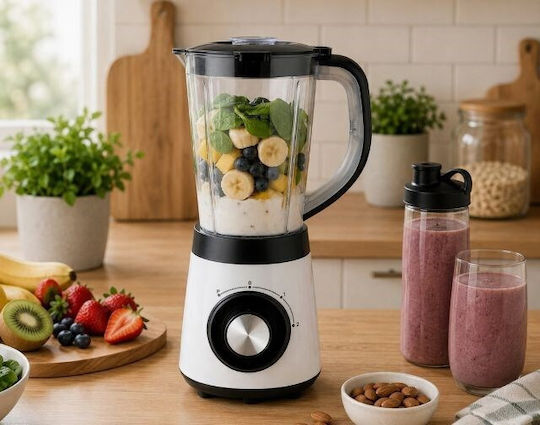 Heinrich's HPM 8164 Mixer mit Kunststoff Kanäta 1,5 l Schwarze