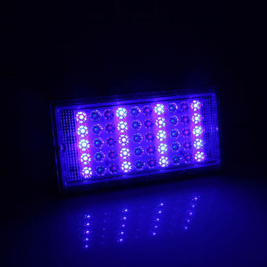 Водоустойчив LED прожектор 50W RGB с дистанционно IP66