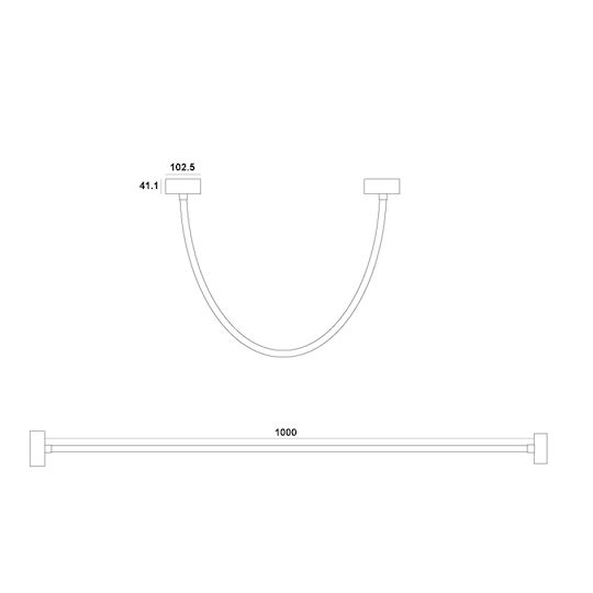 Baris Light LED Commercial Linear Wall Lighting 16W Natural White 22cm