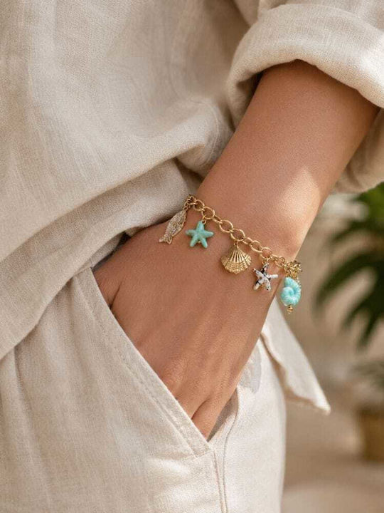 Liva Fashion Women's Chain Bracelet 16cm
