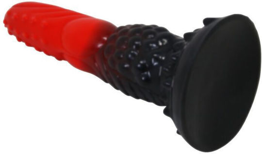 Dragon Dildo με Βεντούζα Κόκκινο