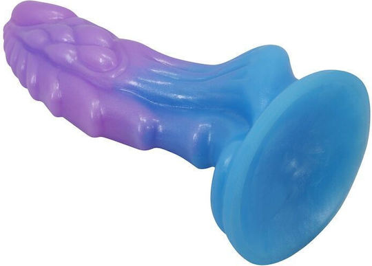 Power Monsters Ρεαλιστικό Dildo με Βεντούζα Μπλε