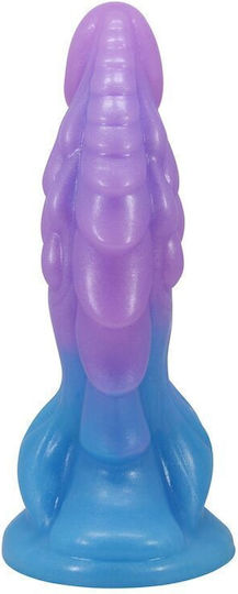 Power Monsters Ρεαλιστικό Dildo με Βεντούζα Μπλε