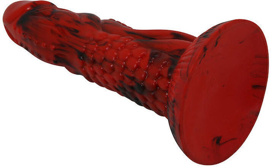 Power Monsters Dildo With Suction Cup Red