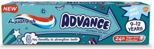 Aquafresh Παιδική Οδοντόκρεμα με Γεύση Μέντα 75ml