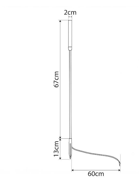 GloboStar Wasserdichtes LED-Leuchten Eingeknopfte Warmweiß GLB-103-0007