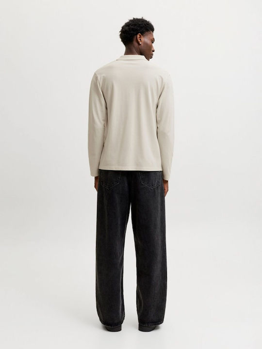 Polo Long Sleeve Blouse Ecru