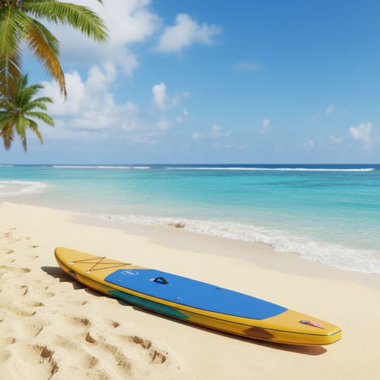 Dream House Aufblasbare SUP Board mit Länge 3,5 m Hellblau