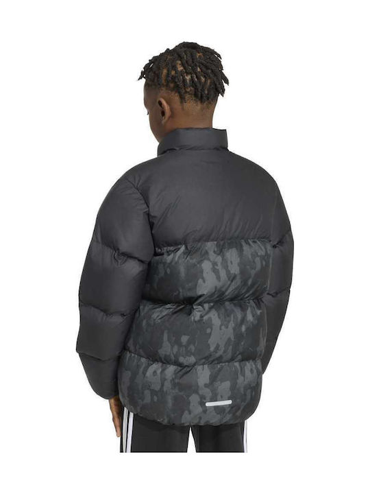 adidas Jkt Детско спортно яке късо черно
