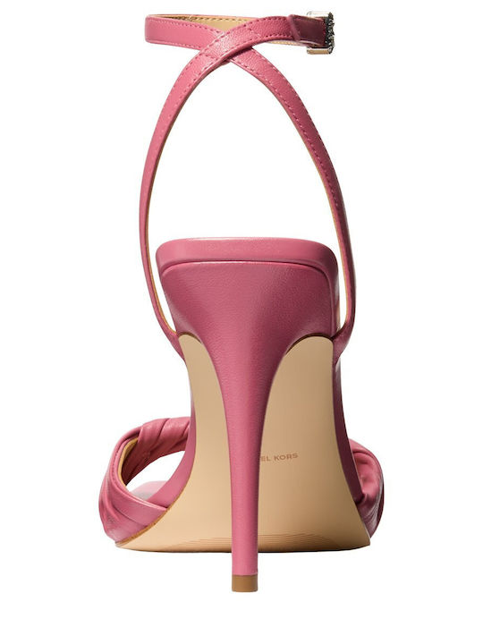 Leather Sandals Pink