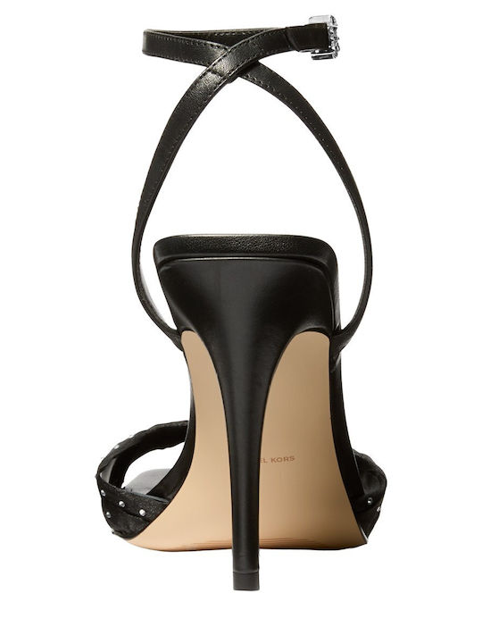 Yfasmátina Damen Sandalen Schwarz