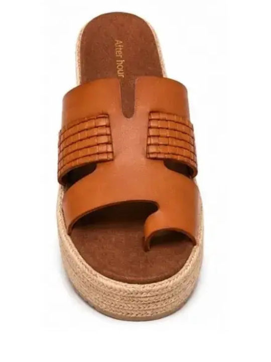 Sandale Casual Damă Tabac Maro