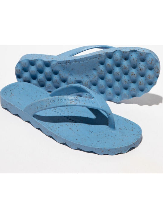 Damen-Flip-Flops in Hellblau Farbe
