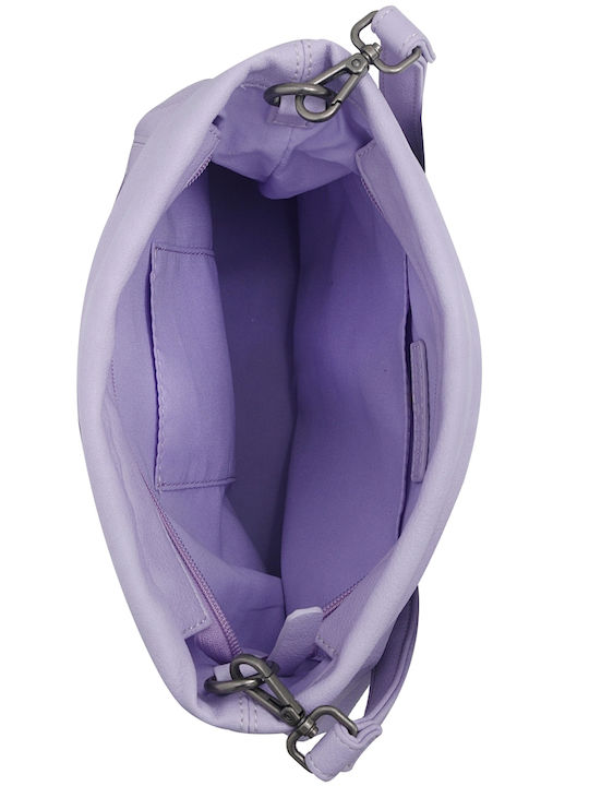 Geantă de umăr violet