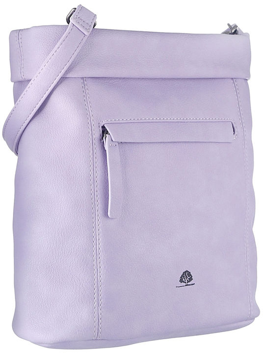 Geantă de umăr violet