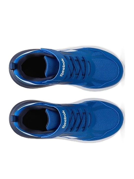 Rush Runner 6.0 Elastic Lace Kids Sports Shoes Running Blue