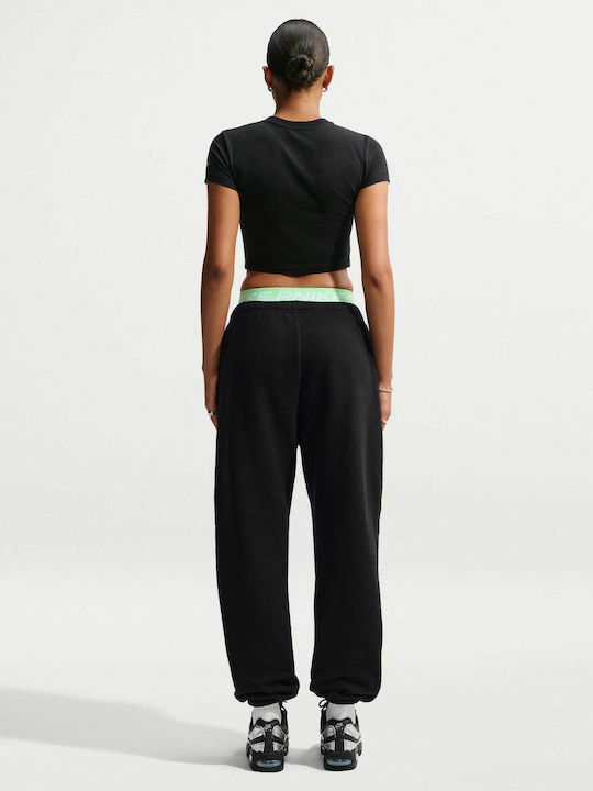 Fleece Women's Sweatpants Black