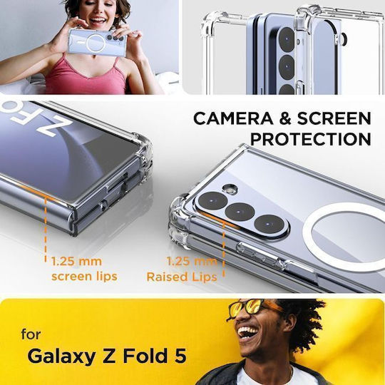 Orso Задна Корица Силикон Прозрачен Galaxy Z Fold6
