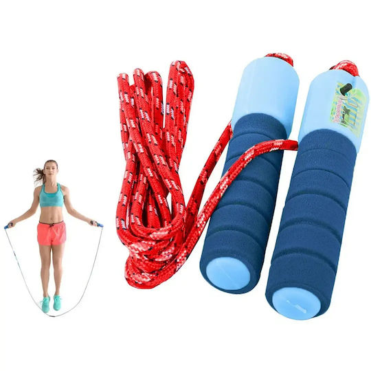 Σχοινάκι Γυμναστικής Μετρητή Ρυθμιζόμενο Fitness & Crossfit