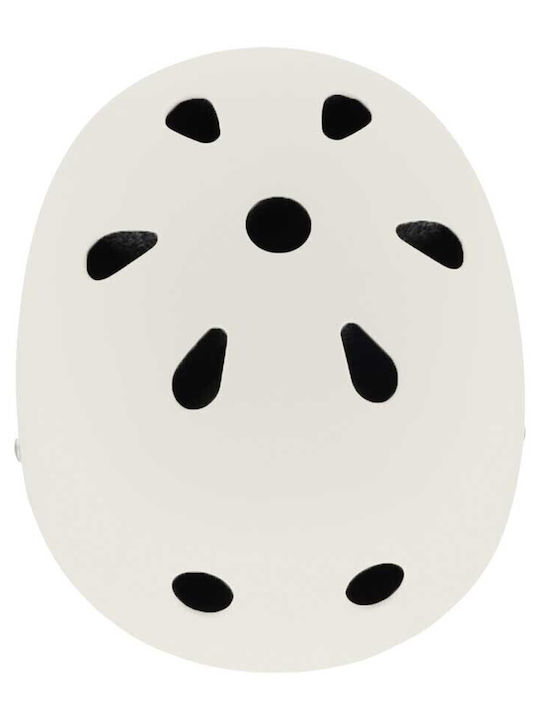 ikonka Kids Helmet for Bike & Scooter Beige